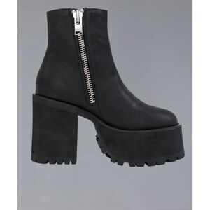UNIF Leather BONNIE BOOT, Sz 6, $168